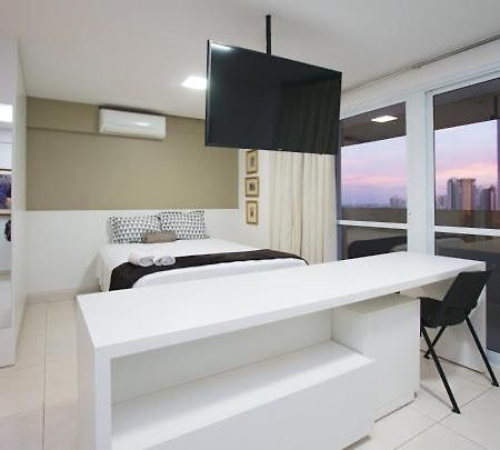 Апартаменты Iflat Executive Live Jardim Goias Гояния Экстерьер фото